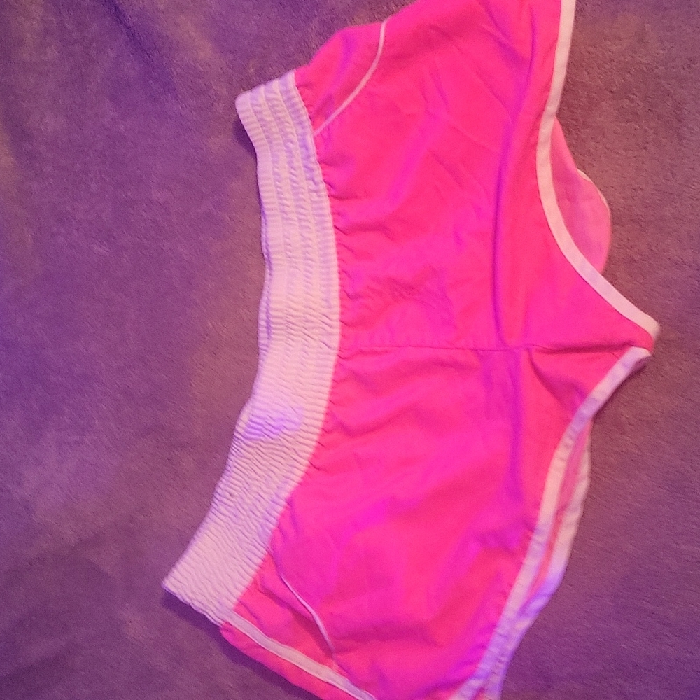 Hot pink shorts by op